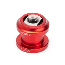 Acuity Shift Boot Collar - Satin Red Aluminum Finish