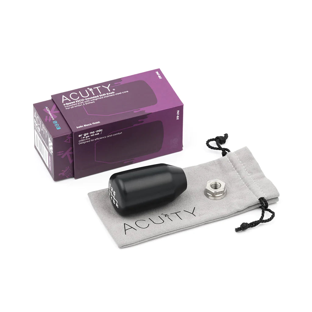 Acuity ESCO-Insulated Shift Knob in Black (M10X1.5) – DC5R Parts LLC