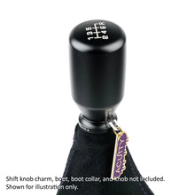 Acuity Shift Knob Charm Rings and Charm Chains