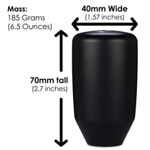 Acuity ESCO-T6 Shift Knob - Satin Black Anodized Finish