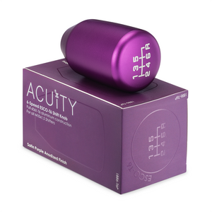 Acuity ESCO-T6 Shift Knob - Satin Purple Anodized Finish
