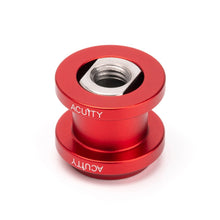 Acuity Shift Boot Collar - Satin Red Aluminum Finish