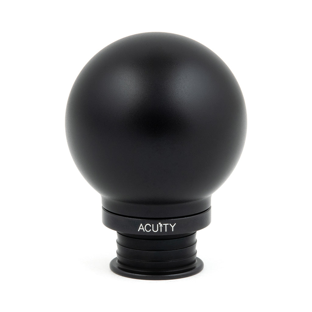 Acuity POCO Low-Profile Shift Knob - Satin Black Anodized Finish
