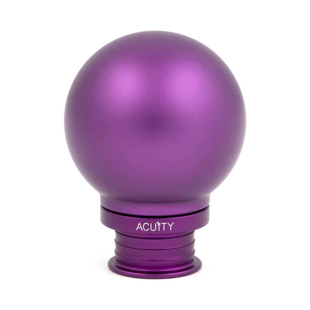 Acuity POCO Low-Profile Shift Knob - Satin Purple Anodized Finish