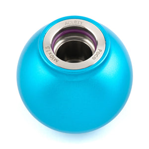 Acuity POCO Low-Profile Shift Knob - Satin Teal Anodized Finish