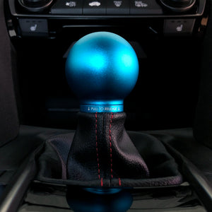 Acuity POCO Low-Profile Shift Knob - Satin Teal Anodized Finish