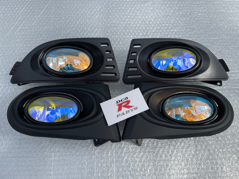 2002/06 Honda Integra Type R DC5 OEM Modulo Fog Lights (iON Lens)  Complete Kit