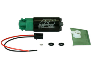 AEM E85 High Flow In-Tank Fuel Pump - (65mm w/Hooks Offset Inlet) - Universal
