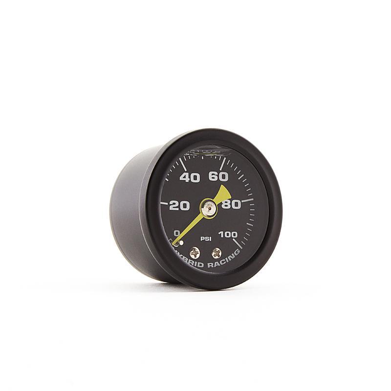 Hybrid Racing Liquid Filled Fuel Pressure Gauge (UNIVERSAL)