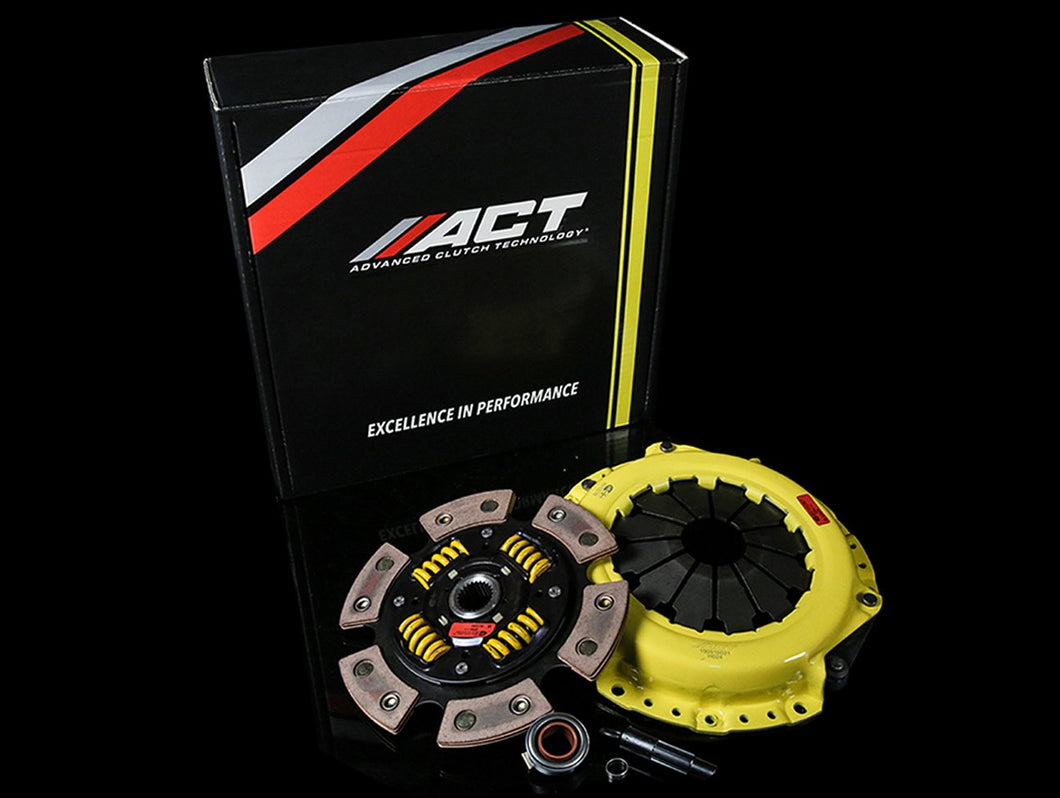 ACT Heavy Duty Clutch Kit w/Sprung 6 Puck - 92/93 Integra (Cable Trans)