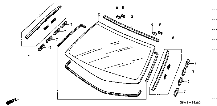 DC5 Type R Windshield – DC5R Parts LLC