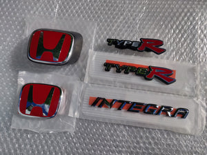 2002/06 Honda Integra Type R Emblem Kit