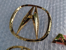 Acura TSX OEM Gold Emblem Kit