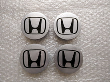 Honda Integra Type S Type R OEM DC5 JDM Wheel Center Caps (Silver/White)
