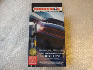 Goodridge Stainless Steel Braided Brake Lines