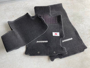 Honda Integra DC5 OEM RHD Carpet Mats - Black