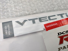 Honda Civic Type R FK8 OEM "VTEC TURBO" Decal