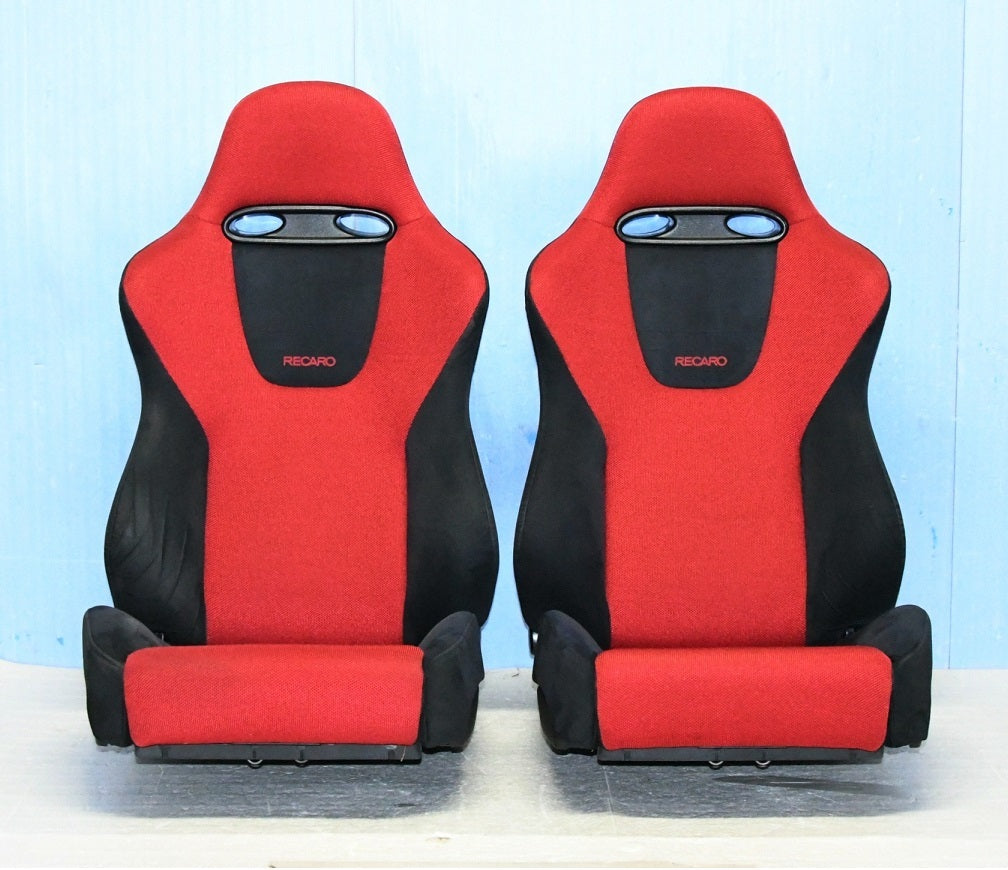 Honda Civic Type R EP3 Anniversary Recaro SR-3 Bucket Seats - Red