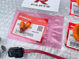 Honda Integra Type R DC5 OEM Side Markers (Clear/Amber)