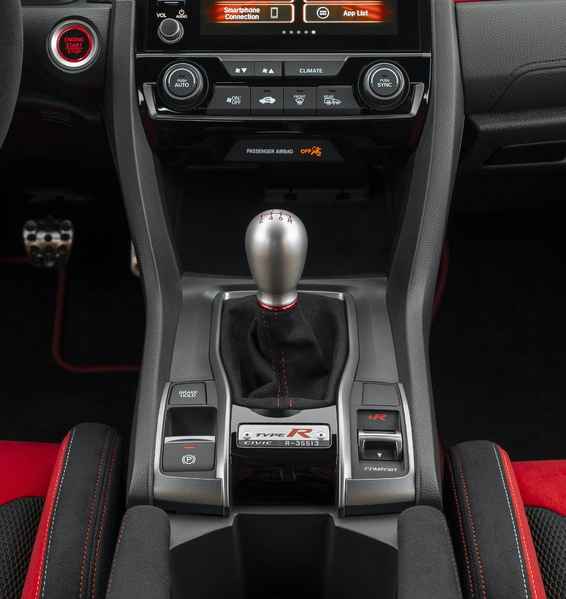 Honda Civic Type R FK8 OEM Aluminum Weighted Shift Knob DC5R Parts LLC