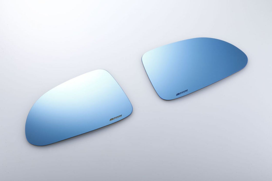 Spoon Sports Blue Wide View Mirror Set - 00/09 S2000