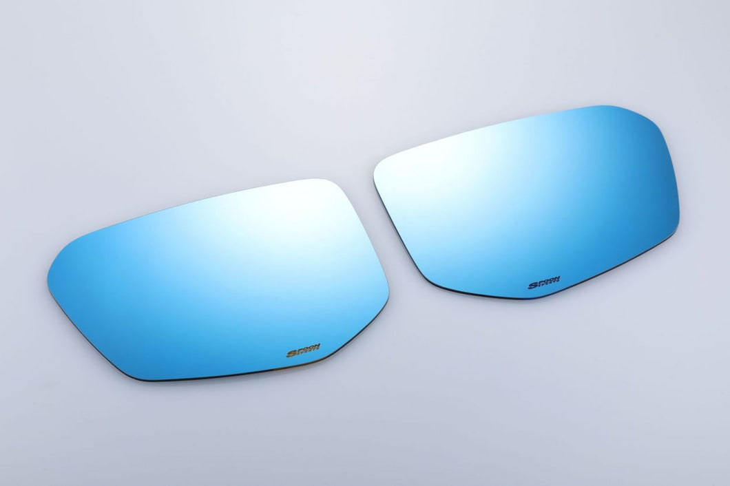Spoon Sports Blue Wide View Mirror Set - 2017-2021 Civic Type R (FK8)