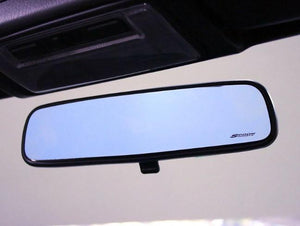 Spoon Sports Blue Wide Rear View Mirror - Honda / Acura